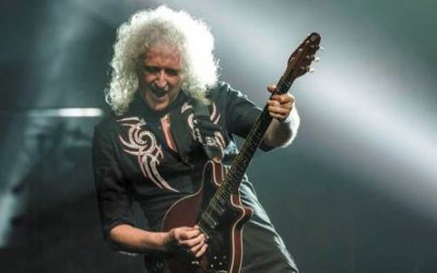 Queen, Adam Lambert, and playing THE Red Special…