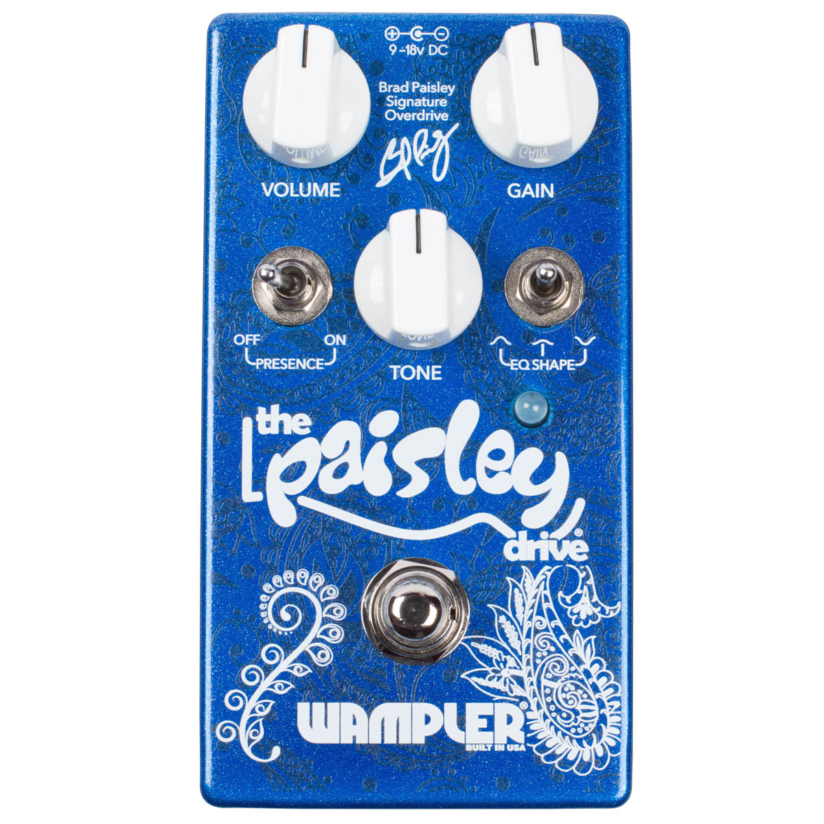 Brad　Wampler　Drive　Paisley:　Paisley　Pedals