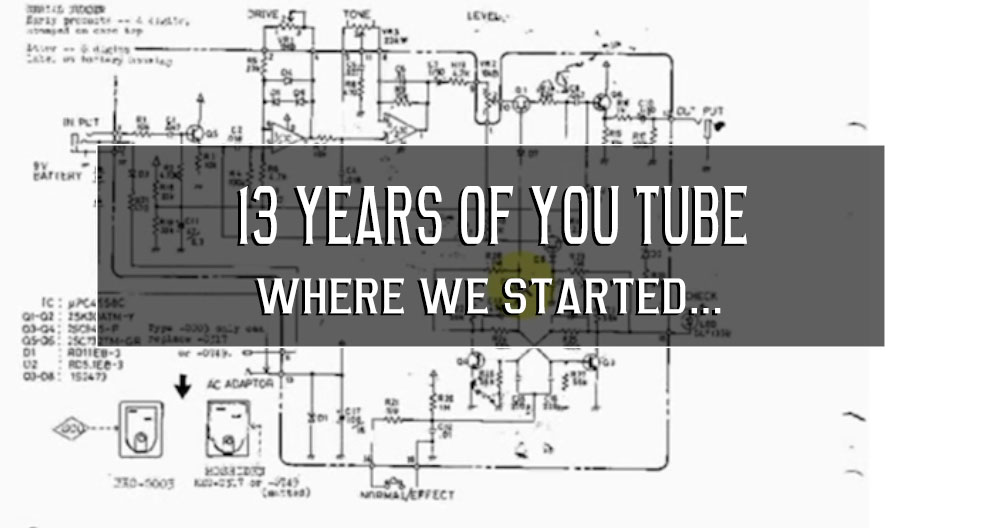 13 years of You Tube, the birth of Wampler and having fun again!