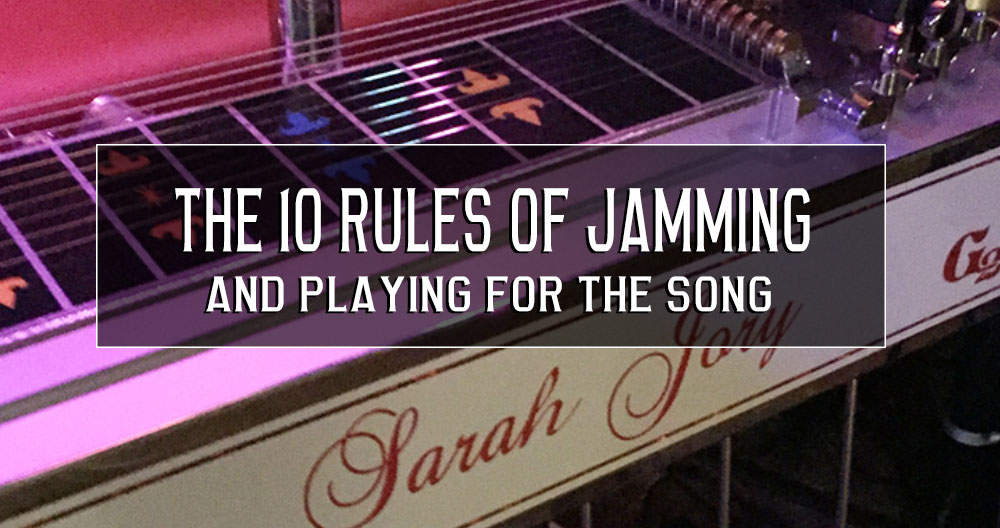 10 rules of jamming!