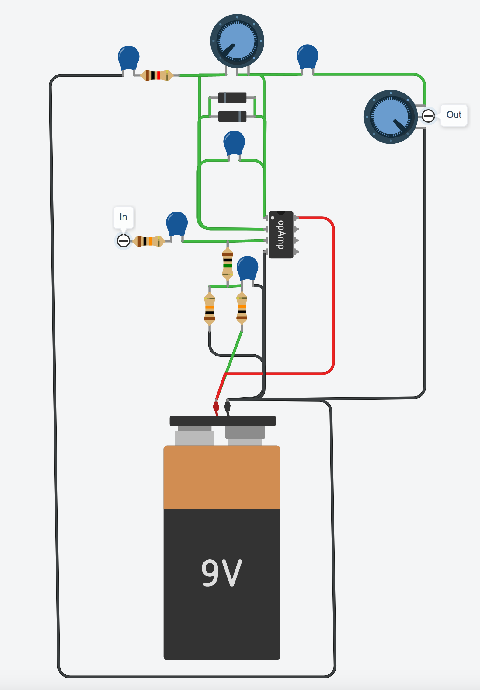 Design A Basic Overdrive Pedal Circuit