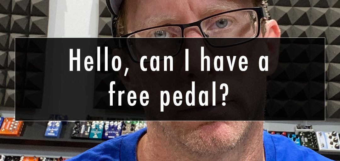 Hello, can I have a free pedal? The ultimate guide to becoming a Wampler Pedals endorsee