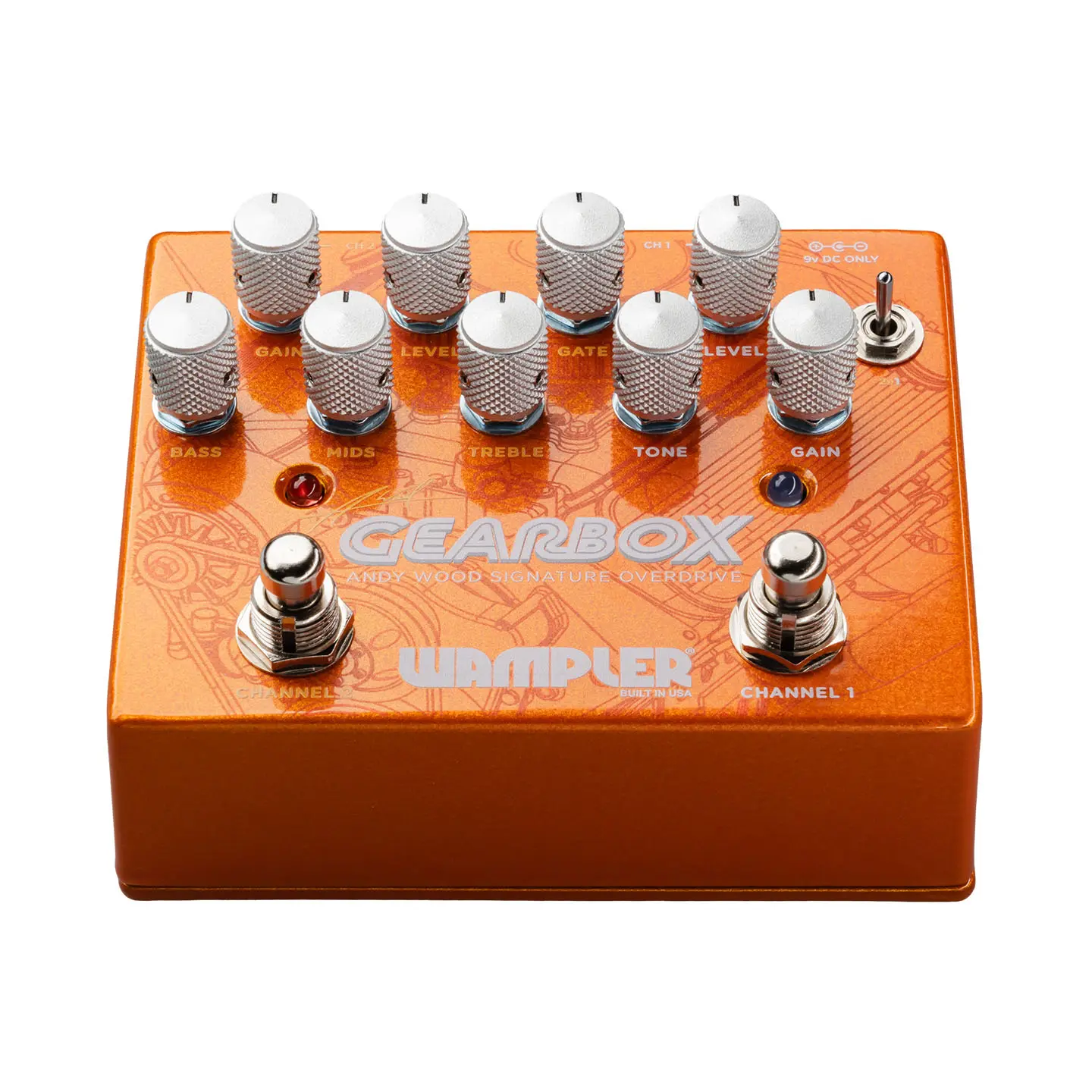 「レブ」Wampler Gearbox AW シグネチャーOD レブ様専用」Wampler Gearbox AW シグネチャーOD Wampler Pedals