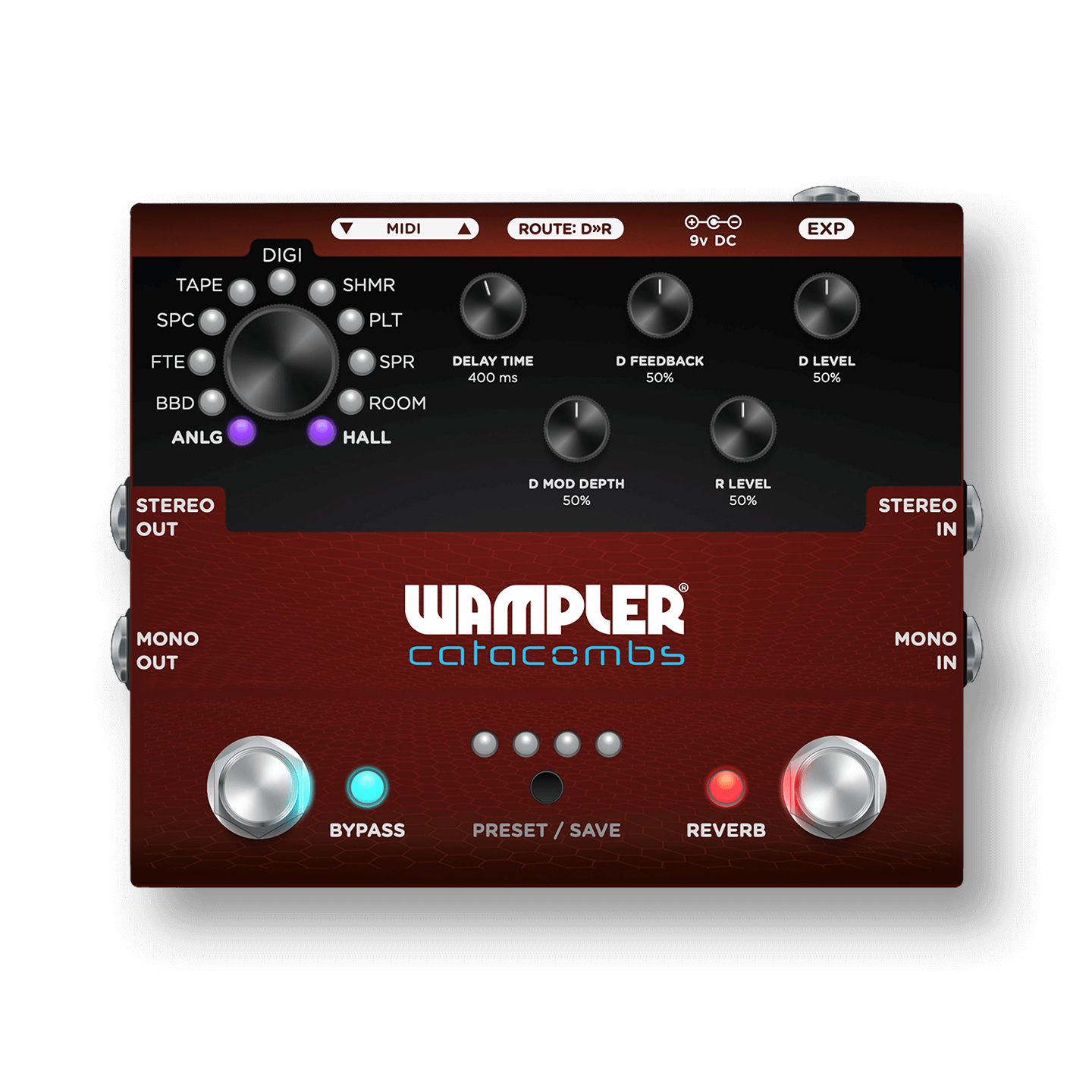 ギター Wampler Pedals cataPulp Wampler cataPulp British Distortion Pedal | Sweetwater