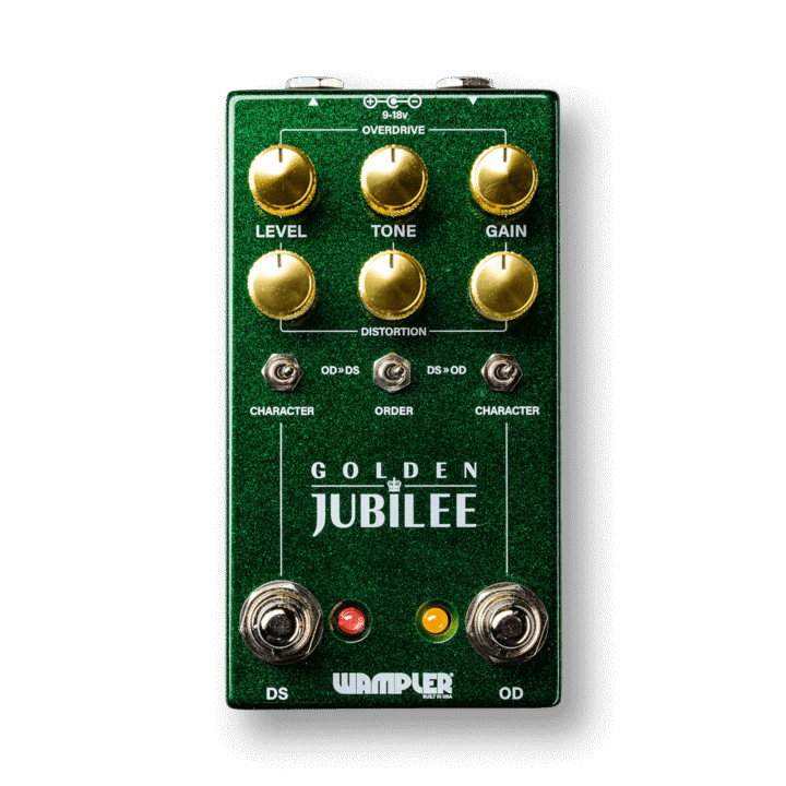 Golden Jubilee guitar pedal